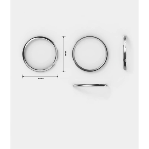 Nakładka Ringke Bezel Styling Samsung Galaxy Watch Active 2 44mm stal nierdzewna srebrny GWA2-44-09