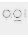 Hurtownia GSM - Nakładka Ringke Bezel Styling Samsung Galaxy Watch Active 2 44mm stal nierdzewna srebrny GWA2-44-09 - RGK1055SSLV - {ean13} - Hurt