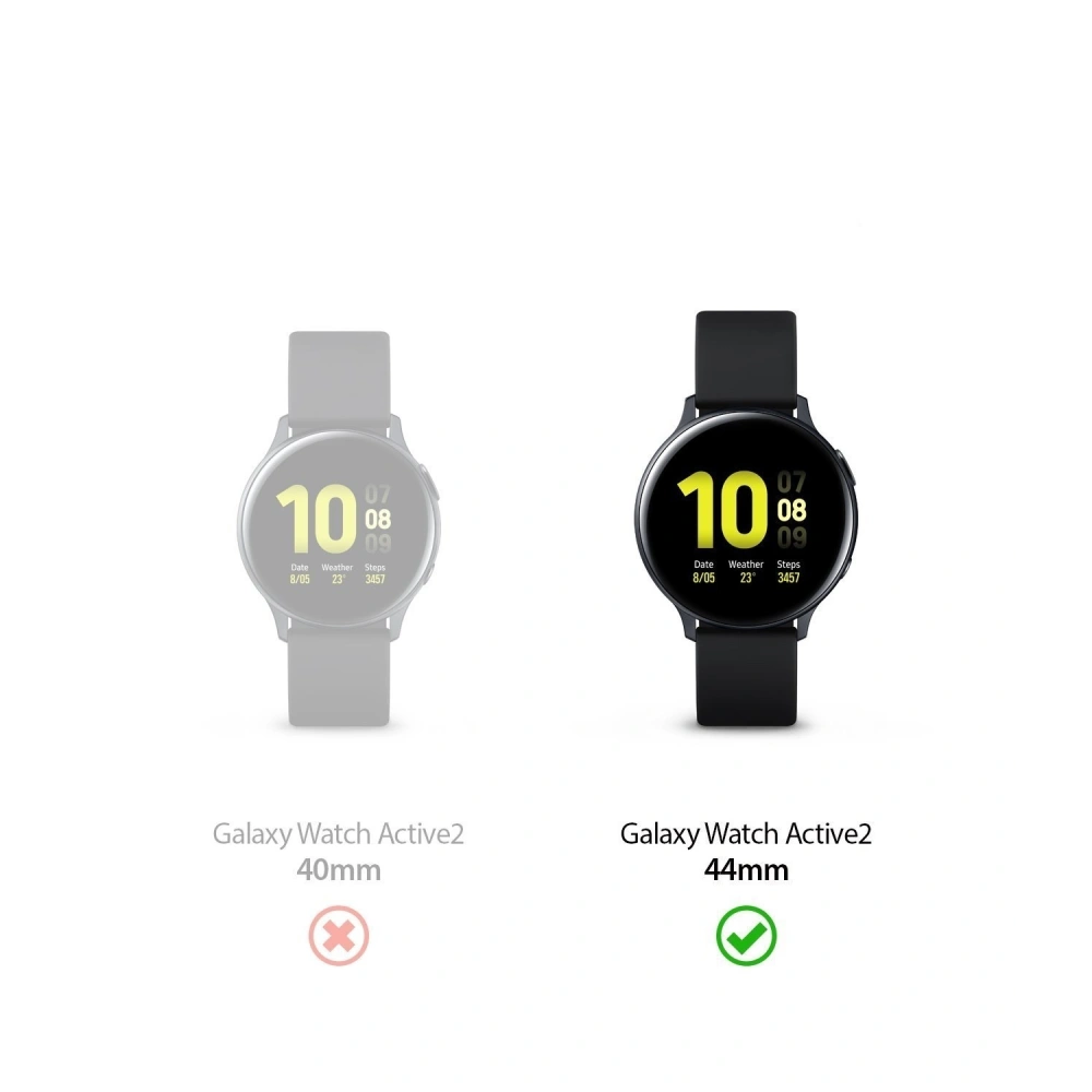 Hurtownia GSM - Nakládka Ringke Bezel Styling Samsung Galaxy Watch Active 2 44mm nerezová ocel lesklá GWA2-44-01 - RGK1053SGSLV - {ean13} - Hurt