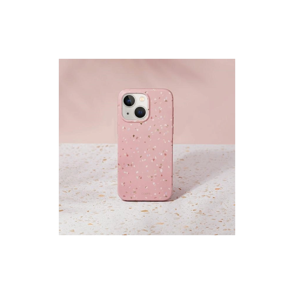 Hurtownia GSM - Case UNIQ Coehl Terrazzo Apple iPhone 14 Plus / 15 Plus in rosa/koral pink - UNIQ815 - {ean13} - Hurt