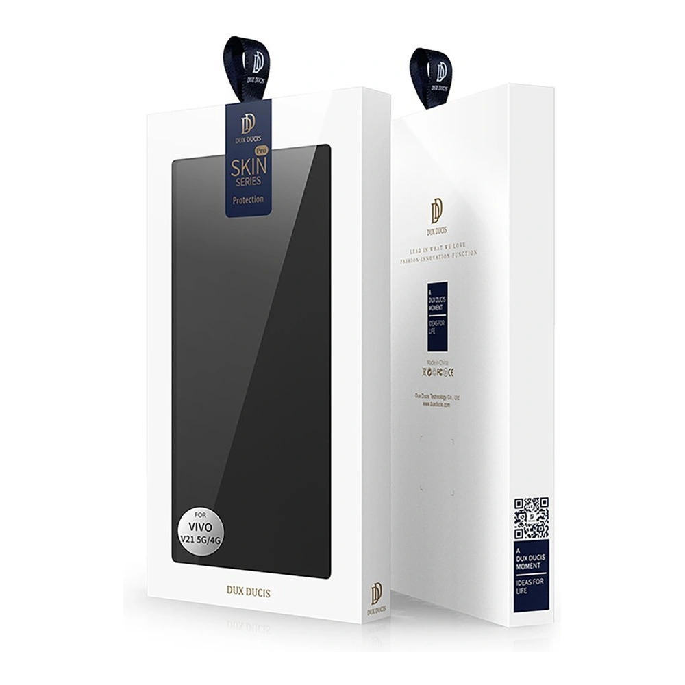 Hurtownia GSM - Dux Ducis Skin Pro Vivo V21 4G/5G tok fekete - DDS710 - {ean13} - Hurt