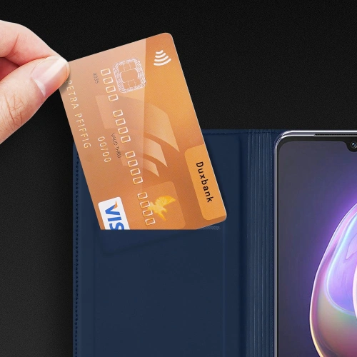 Etui Dux Ducis Skin Pro Vivo V21 4G/5G czarny