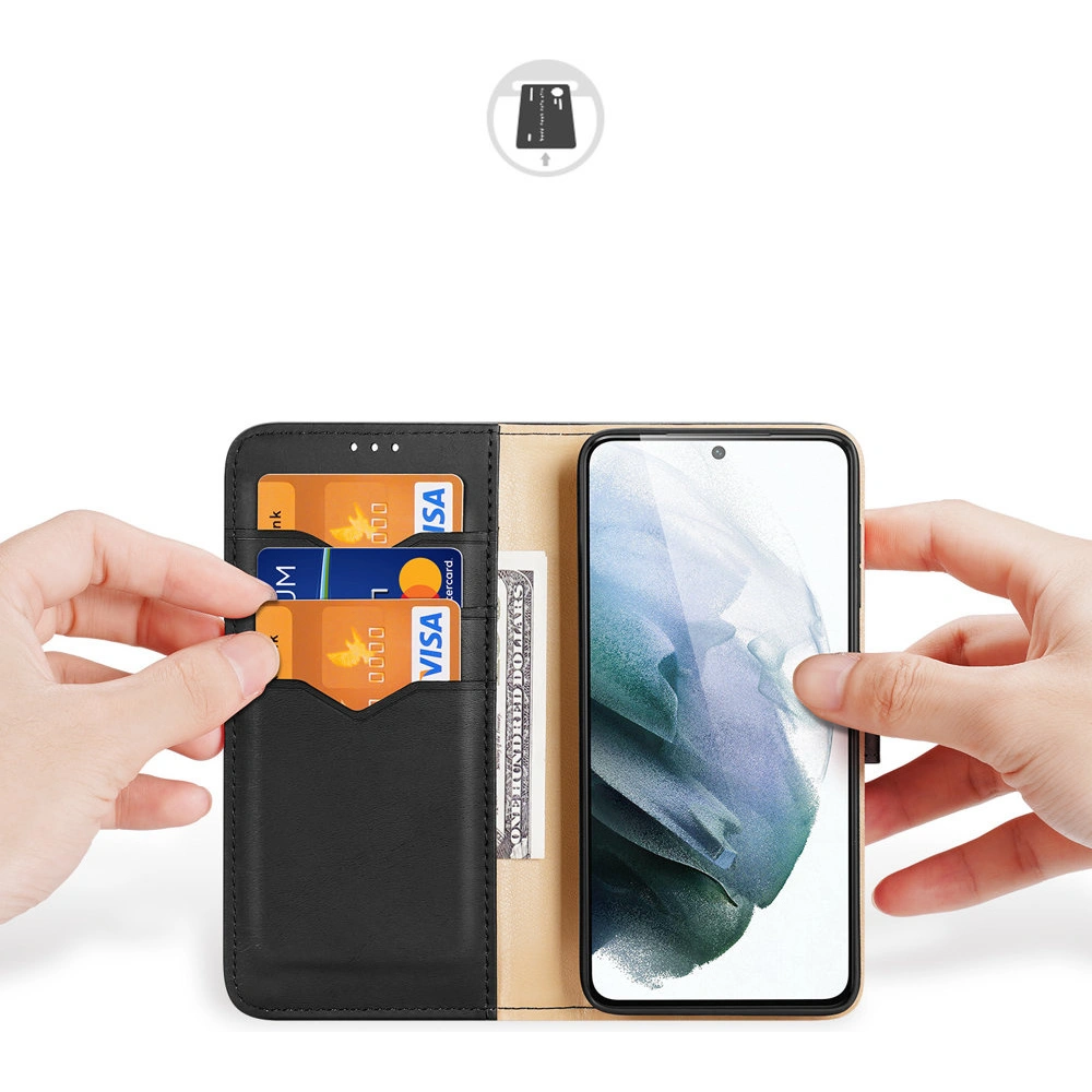 Hurtownia GSM - Etui Dux Ducis Hivo Samsung Galaxy S21 FE negru - DDS714 - {ean13} - Hurt