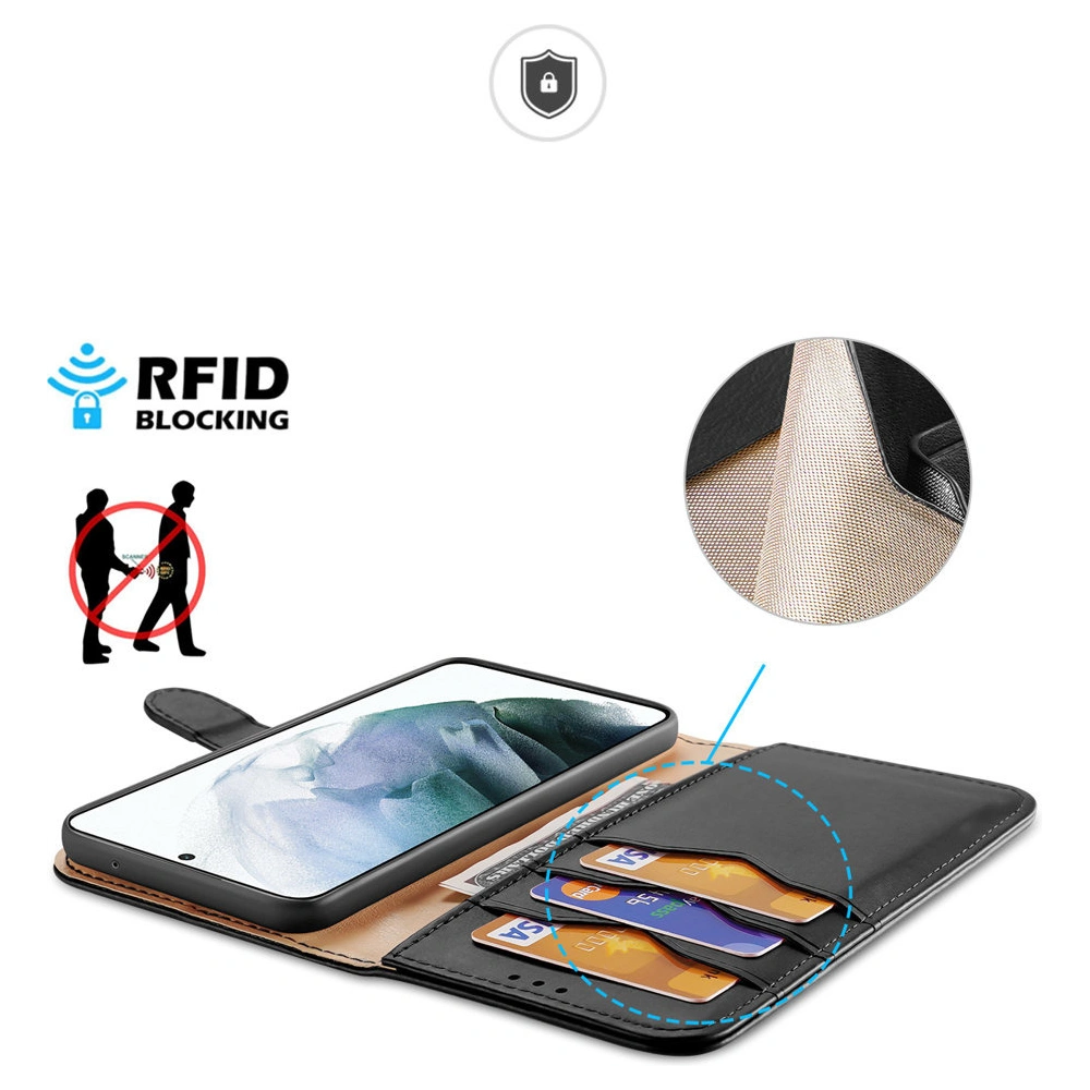 Hurtownia GSM - Etui Dux Ducis Hivo Samsung Galaxy S21 FE negru - DDS714 - {ean13} - Hurt