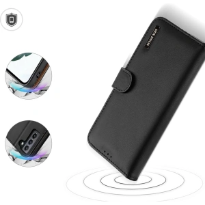 Hurtownia GSM - Etui Dux Ducis Hivo Samsung Galaxy S21 FE negru - DDS714 - {ean13} - Hurt