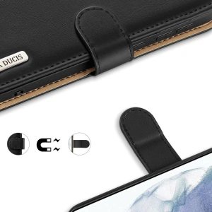 Hurtownia GSM - Etui Dux Ducis Hivo Samsung Galaxy S21 FE negru - DDS714 - {ean13} - Hurt