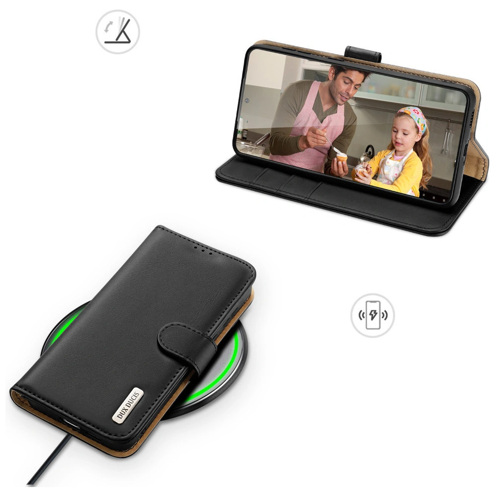 Hurtownia GSM - Etui Dux Ducis Hivo Samsung Galaxy S21 FE negru - DDS714 - {ean13} - Hurt