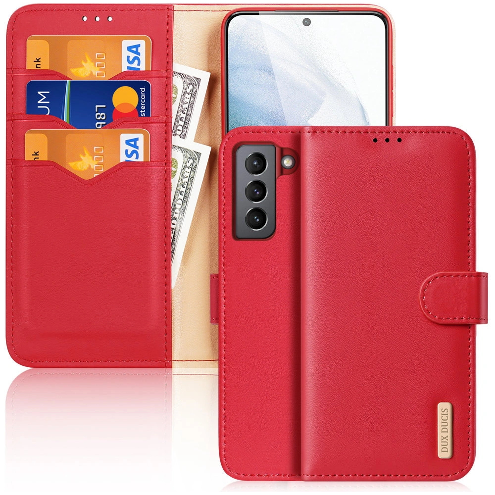 Hurtownia GSM - Etui Dux Ducis Hivo Samsung Galaxy S21 FE czerwony - DDS715 - {ean13} - Hurt