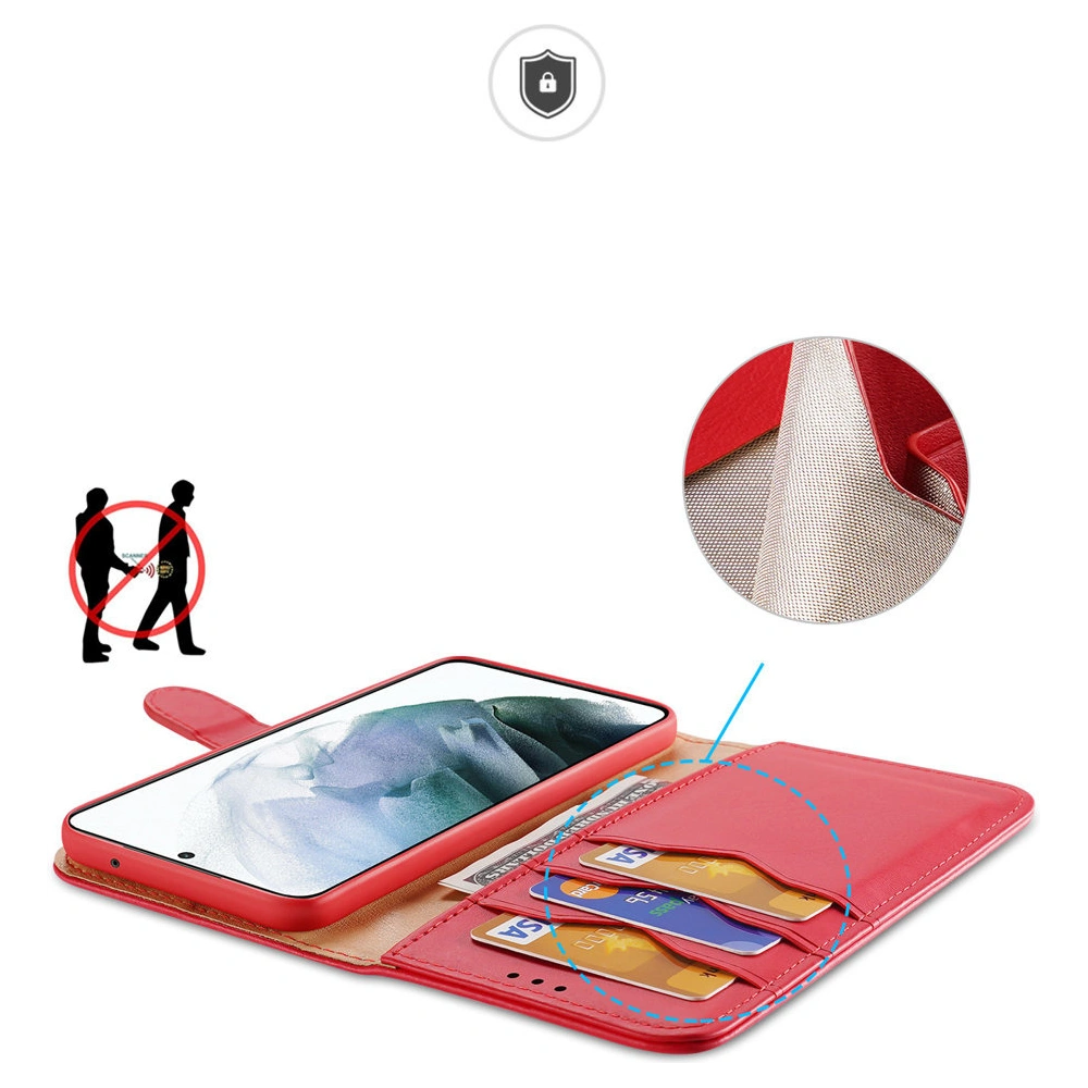 Hurtownia GSM - Etui Dux Ducis Hivo Samsung Galaxy S21 FE roșu - DDS715 - {ean13} - Hurt