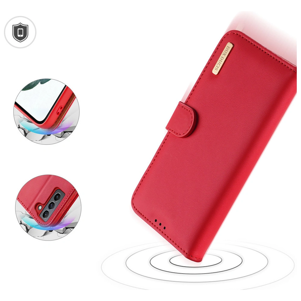 Hurtownia GSM - Etui Dux Ducis Hivo Samsung Galaxy S21 FE czerwony - DDS715 - {ean13} - Hurt