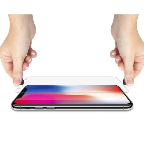 Szkło hartowane Spigen GLAS.tR Slim Case Friendly iPhone 11/iPhone XR Clear