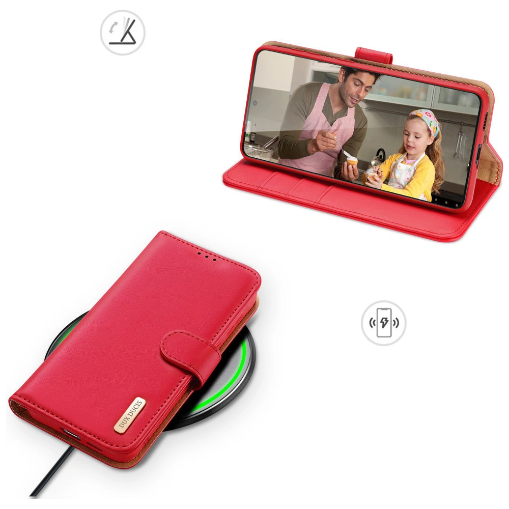 Hurtownia GSM - Etui Dux Ducis Hivo Samsung Galaxy S21 FE czerwony - DDS715 - {ean13} - Hurt