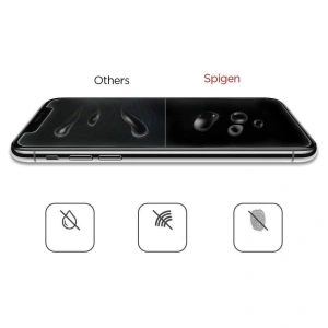 Szkło hartowane Spigen GLAS.tR Slim Case Friendly iPhone 11/iPhone XR Clear