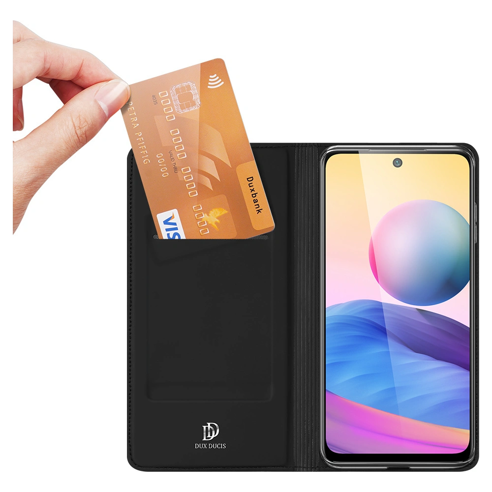Hurtownia GSM - Dux Ducis Skin Pro tok Xiaomi Redmi Note 10 5G/Poco M3 Pro fekete - DDS723 - {ean13} - Hurt