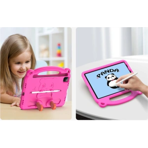 Hurtownia GSM - Case Dux Ducis Panda Apple iPad Air 10,9 2020/2022 (4., 5. Gen) / iPad Pro 11 2018/2020/2021 (1., 2., 3. Gen) / iPad Air 11 2024 (6. Generation) mit Stifthalter rosa - DDS725 - {ean13} - Hurt
