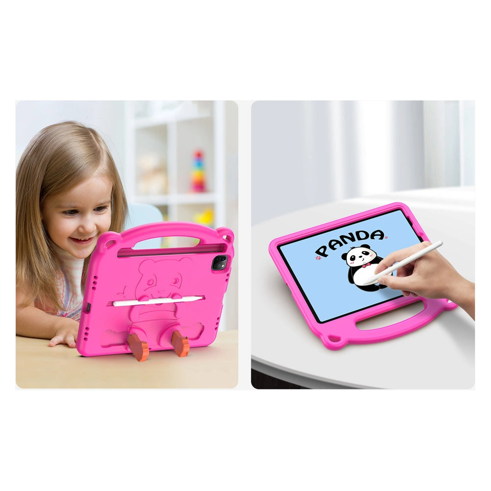 Hurtownia GSM - Case Dux Ducis Panda Apple iPad Air 10,9 2020/2022 (4., 5. Gen) / iPad Pro 11 2018/2020/2021 (1., 2., 3. Gen) / iPad Air 11 2024 (6. Generation) mit Stifthalter rosa - DDS725 - {ean13} - Hurt