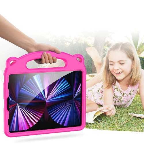 Etui Dux Ducis Panda Apple iPad Air 10.9 2020/2022 (4, 5 gen) / iPad Pro 11 2018/2020/2021 (1, 2, 3 gen) / iPad Air 11 2024 (6. generacji) Pencil holder różowy