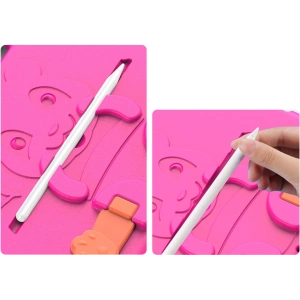 Hurtownia GSM - Case Dux Ducis Panda Apple iPad Air 10,9 2020/2022 (4., 5. Gen) / iPad Pro 11 2018/2020/2021 (1., 2., 3. Gen) / iPad Air 11 2024 (6. Generation) mit Stifthalter rosa - DDS725 - {ean13} - Hurt