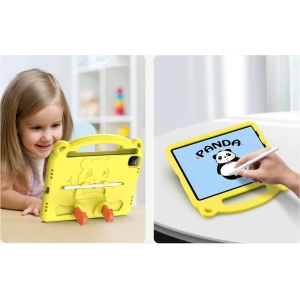 Hurtownia GSM - Case Dux Ducis Panda für Apple iPad Air 10.9 2020/2022 (4. und 5. Generation) / iPad Pro 11 2018/2020/2021 (1., 2. und 3. Generation) / iPad Air 11 2024 (6. Generation) mit Stifthalter gelb - DDS726 - {ean13} - Hurt