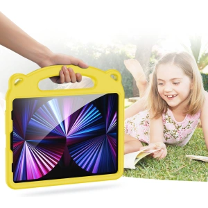 Etui Dux Ducis Panda Apple iPad Air 10.9 2020/2022 (4, 5 gen) / iPad Pro 11 2018/2020/2021 (1, 2, 3 gen) / iPad Air 11 2024 (6. generacji) Pencil holder żółty