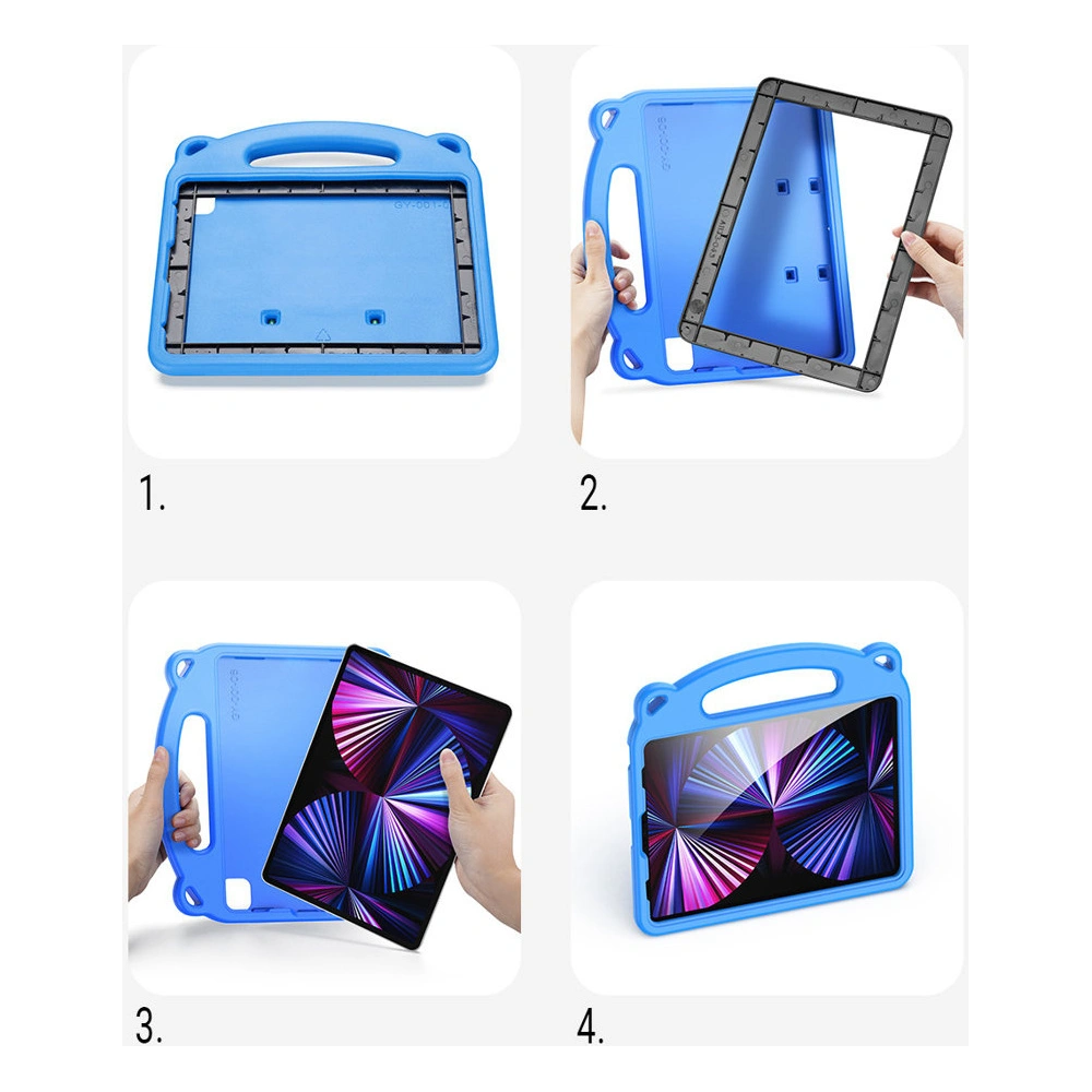 Hurtownia GSM - Case Dux Ducis Panda für Apple iPad Air 10.9 2020/2022 (4. und 5. Generation) / iPad Pro 11 2018/2020/2021 (1., 2. und 3. Generation) / iPad Air 11 2024 (6. Generation) mit Stifthalter gelb - DDS726 - {ean13} - Hurt