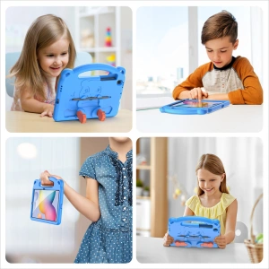 Hurtownia GSM - Dux Ducis Panda tok Samsung Galaxy Tab S6 Lite ceruza tartóval kék színben - DDS727 - {ean13} - Hurt