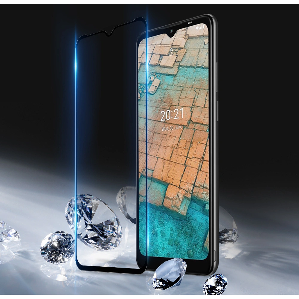 Szkło hartowane Dux Ducis 9D Tempered Glass Nokia C20/C10 czarny (case friendly)