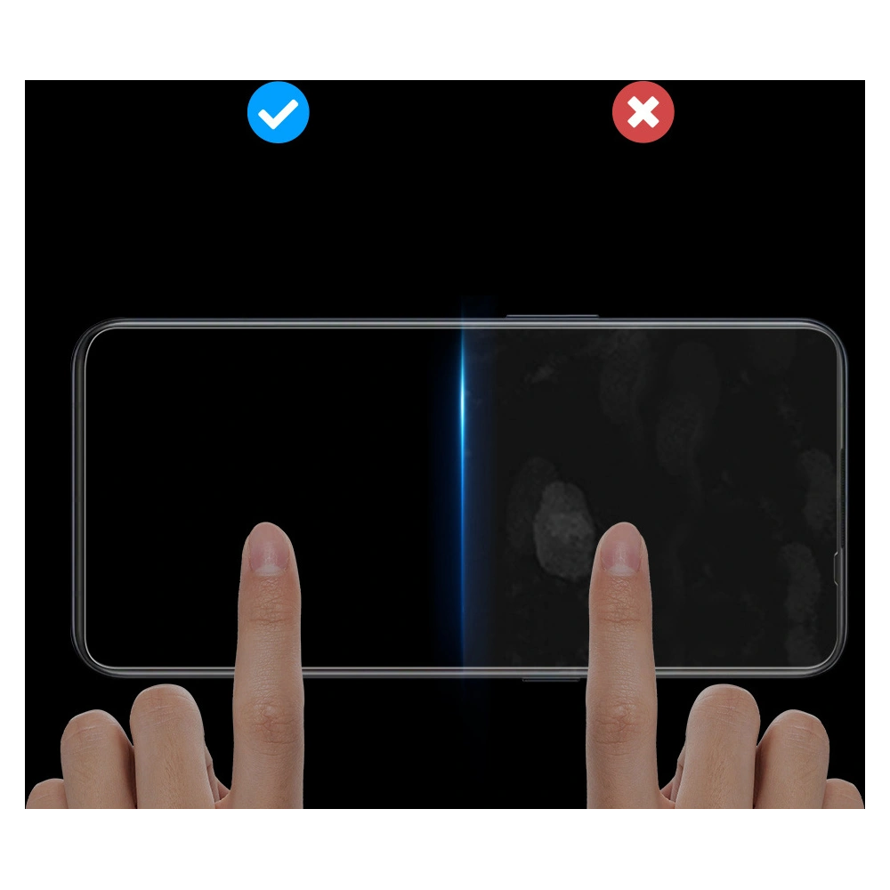 Dux Ducis 9D Edzett Üveg Nokia C20/C10 fekete (tokbarát)