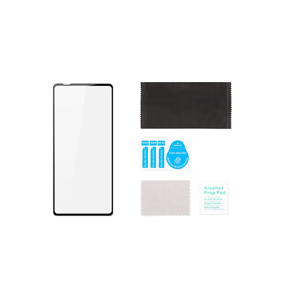 Wholesale Dux Ducis 10D Tempered Glass Motorola Moto Edge 20 Pro black (case friendly) - DDS733 - {ean13} - Hurt