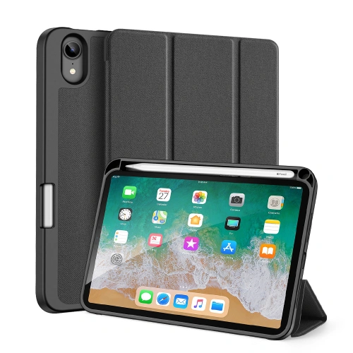 Etui Dux Ducis Domo Apple iPad mini 2021 (6. generacji) / iPad mini 8.3" 2024 (7. generacji) czarny