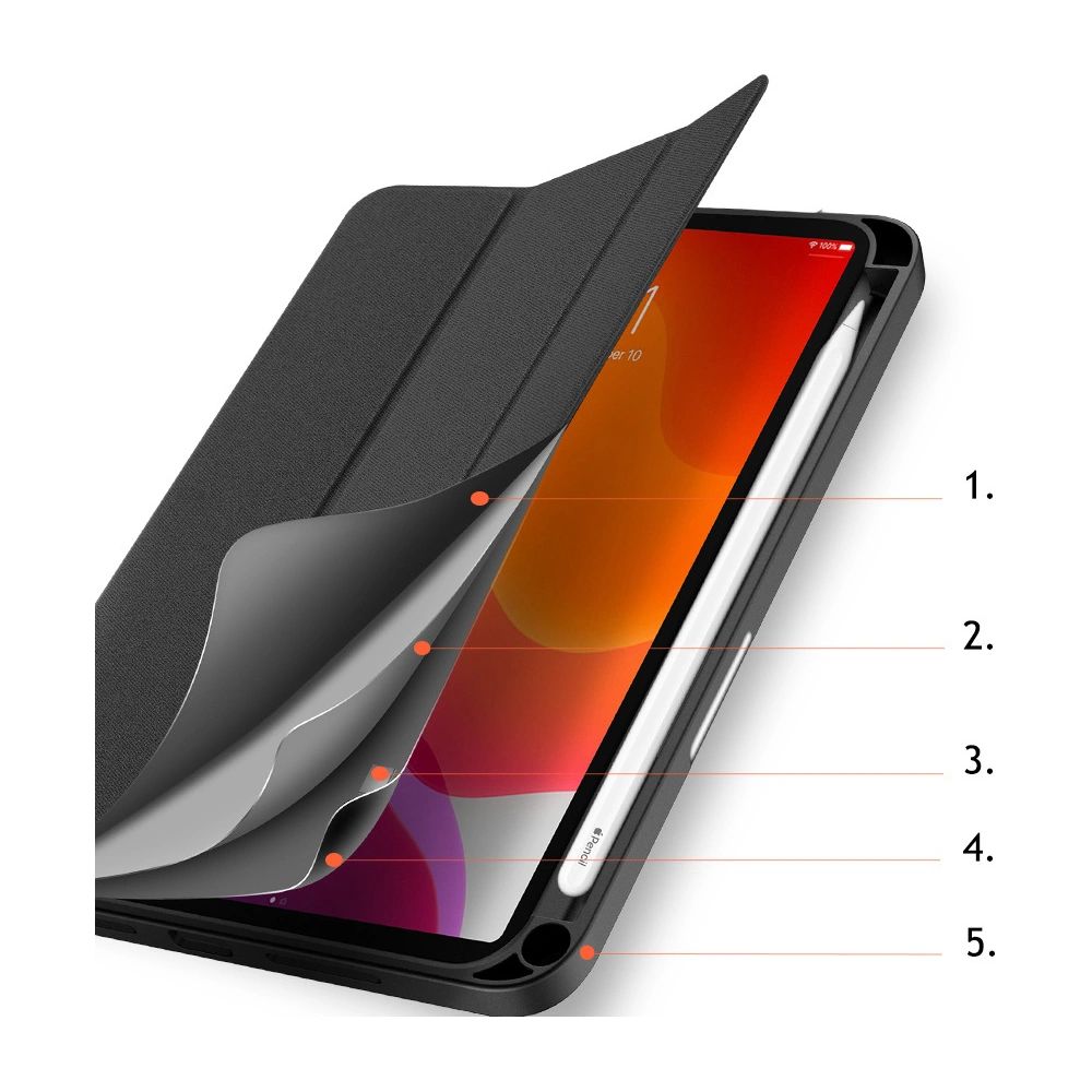 Hurtownia GSM - Etui Dux Ducis Domo Apple iPad mini 2021 (6. generace) černé - DDS734 - {ean13} - Hurt