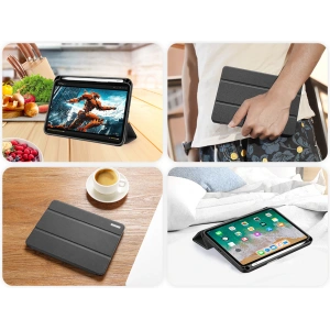 Hurtownia GSM - Dux Ducis Domo Apple iPad mini 2021 (6. generációs) / iPad mini 8.3" 2024 7gen fekete tok - DDS734 - {ean13} - Hurt