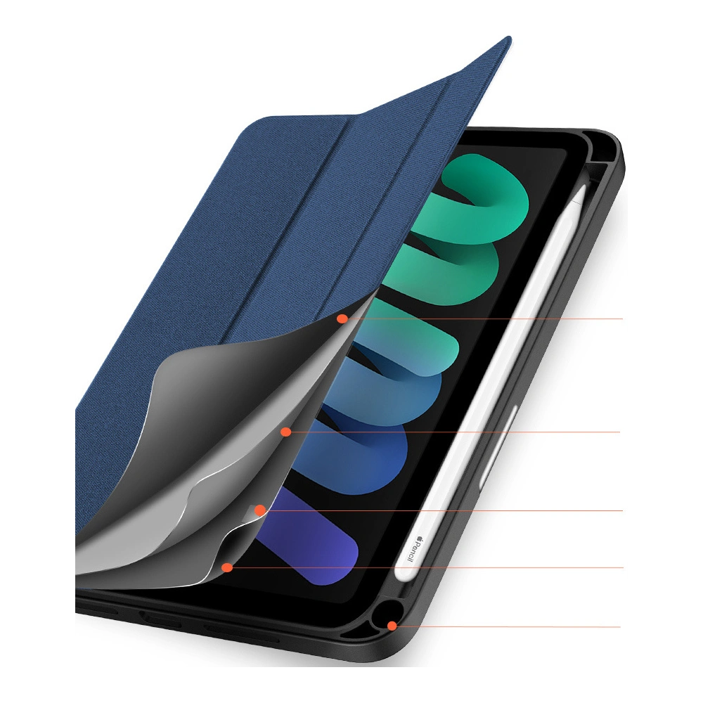 Wholesale Dux Ducis Domo Apple iPad mini 2021 6 gen / iPad mini 8.3" 2024 7gen blue - DDS735 - {ean13} - Hurt