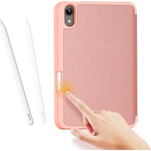 Hurtownia GSM - Dux Ducis Domo tok Apple iPad mini 2021 (6. generációs) / iPad mini 8.3" 2024 7gen rózsaszín - DDS736 - {ean13} - Hurt