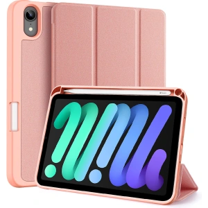 Hurtownia GSM - Dux Ducis Domo tok Apple iPad mini 2021 (6. generációs) / iPad mini 8.3" 2024 7gen rózsaszín - DDS736 - {ean13} - Hurt