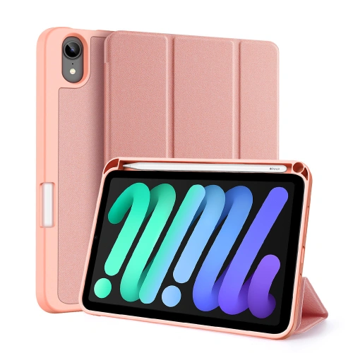 Etui Dux Ducis Domo Apple iPad mini 2021 (6. generacji) / iPad mini 8.3" 2024 (7. generacji) różowy