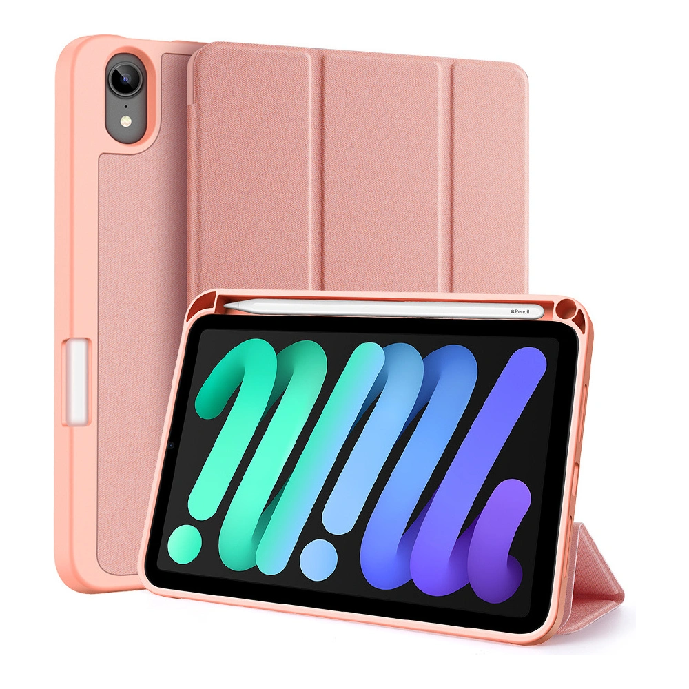Hurtownia GSM - Dux Ducis Domo tok Apple iPad mini 2021 (6. generációs) / iPad mini 8.3" 2024 7gen rózsaszín - DDS736 - {ean13} - Hurt
