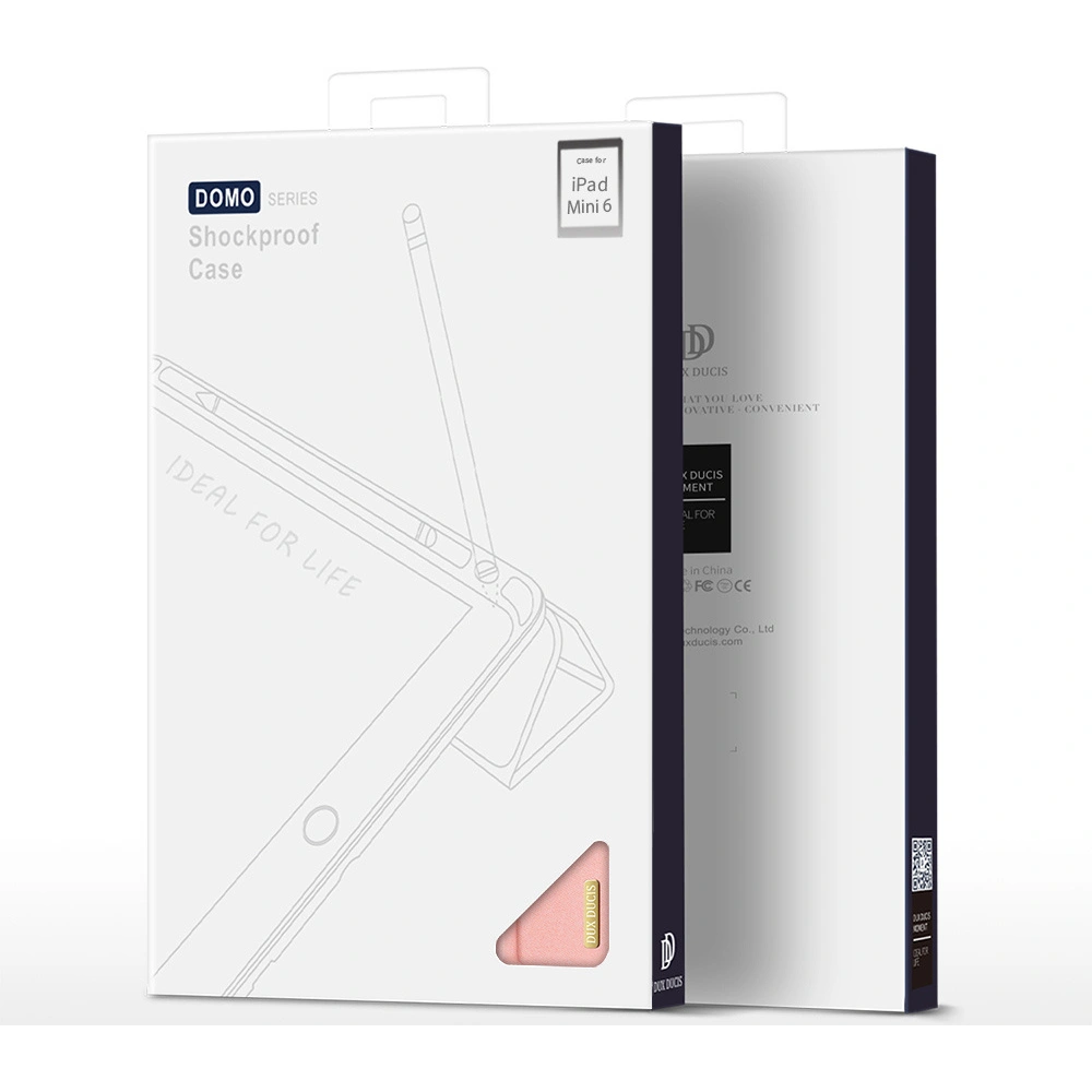 Hurtownia GSM - Dux Ducis Domo tok Apple iPad mini 2021 (6. generációs) / iPad mini 8.3" 2024 7gen rózsaszín - DDS736 - {ean13} - Hurt