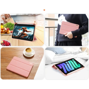 Hurtownia GSM - Dux Ducis Domo tok Apple iPad mini 2021 (6. generációs) / iPad mini 8.3" 2024 7gen rózsaszín - DDS736 - {ean13} - Hurt