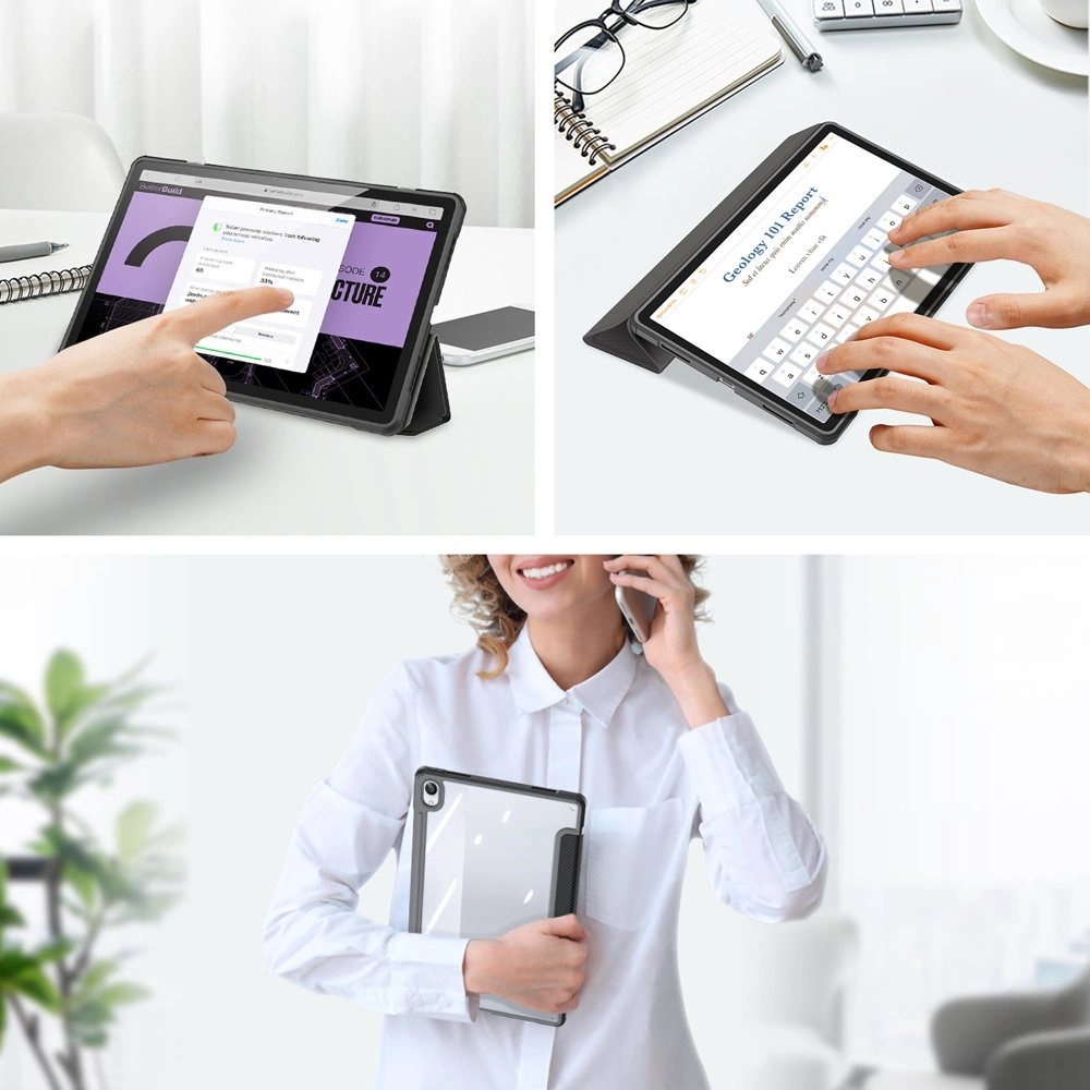 Hurtownia GSM - Pouzdro Dux Ducis Toby Lenovo Tab P11 s držákem na stylus černé - DDS737 - {ean13} - Hurt