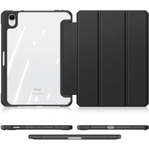 Hurtownia GSM - Dux Ducis Toby tok Apple iPad mini 2021 (6. generációs) / iPad mini 8.3" 2024 7gen ceruzafogó fekete - DDS738 - {ean13} - Hurt