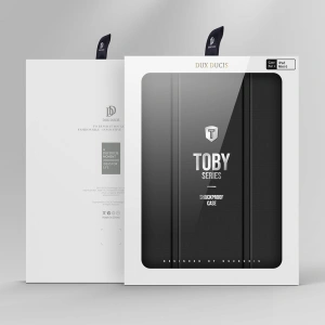 Hurtownia GSM - Dux Ducis Toby tok Apple iPad mini 2021 (6. generációs) / iPad mini 8.3" 2024 7gen ceruzafogó fekete - DDS738 - {ean13} - Hurt