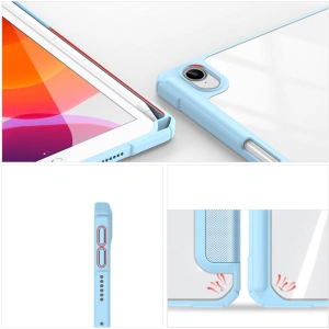 Hurtownia GSM - Dux Ducis Toby tok Apple iPad mini 2021 (6. generációs) / iPad mini 8.3" 2024 7gen ceruza tartó kék - DDS739 - {ean13} - Hurt