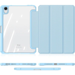 Hurtownia GSM - Dux Ducis Toby tok Apple iPad mini 2021 (6. generációs) / iPad mini 8.3" 2024 7gen ceruza tartó kék - DDS739 - {ean13} - Hurt