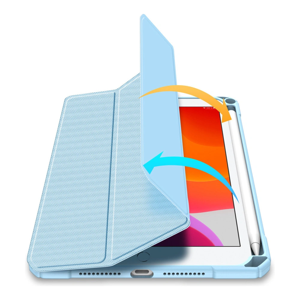 Hurtownia GSM - Dux Ducis Toby tok Apple iPad mini 2021 (6. generációs) / iPad mini 8.3" 2024 7gen ceruza tartó kék - DDS739 - {ean13} - Hurt