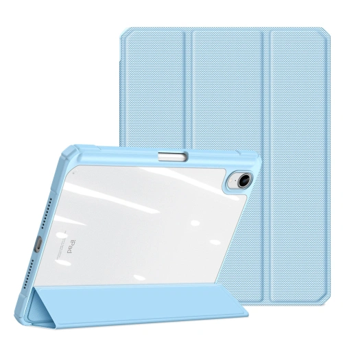 Etui Dux Ducis Toby Apple iPad mini 2021 (6. generacji) / iPad mini 8.3" 2024 (7. generacji) Pencil holder niebieski