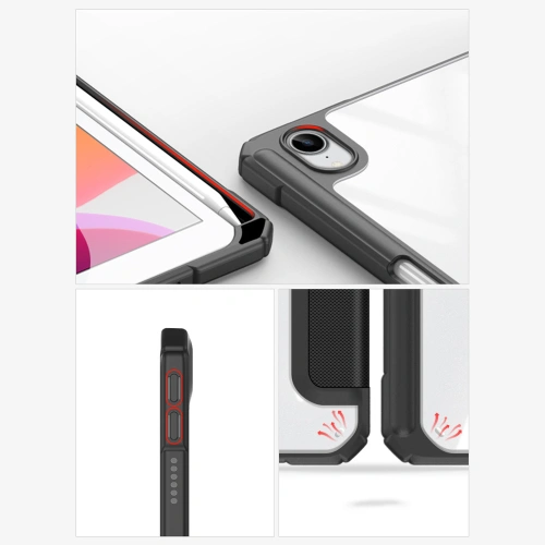 Etui Dux Ducis Toby Apple iPad mini 2021 (6. generacji) / iPad mini 8.3" 2024 (7. generacji) Pencil holder niebieski