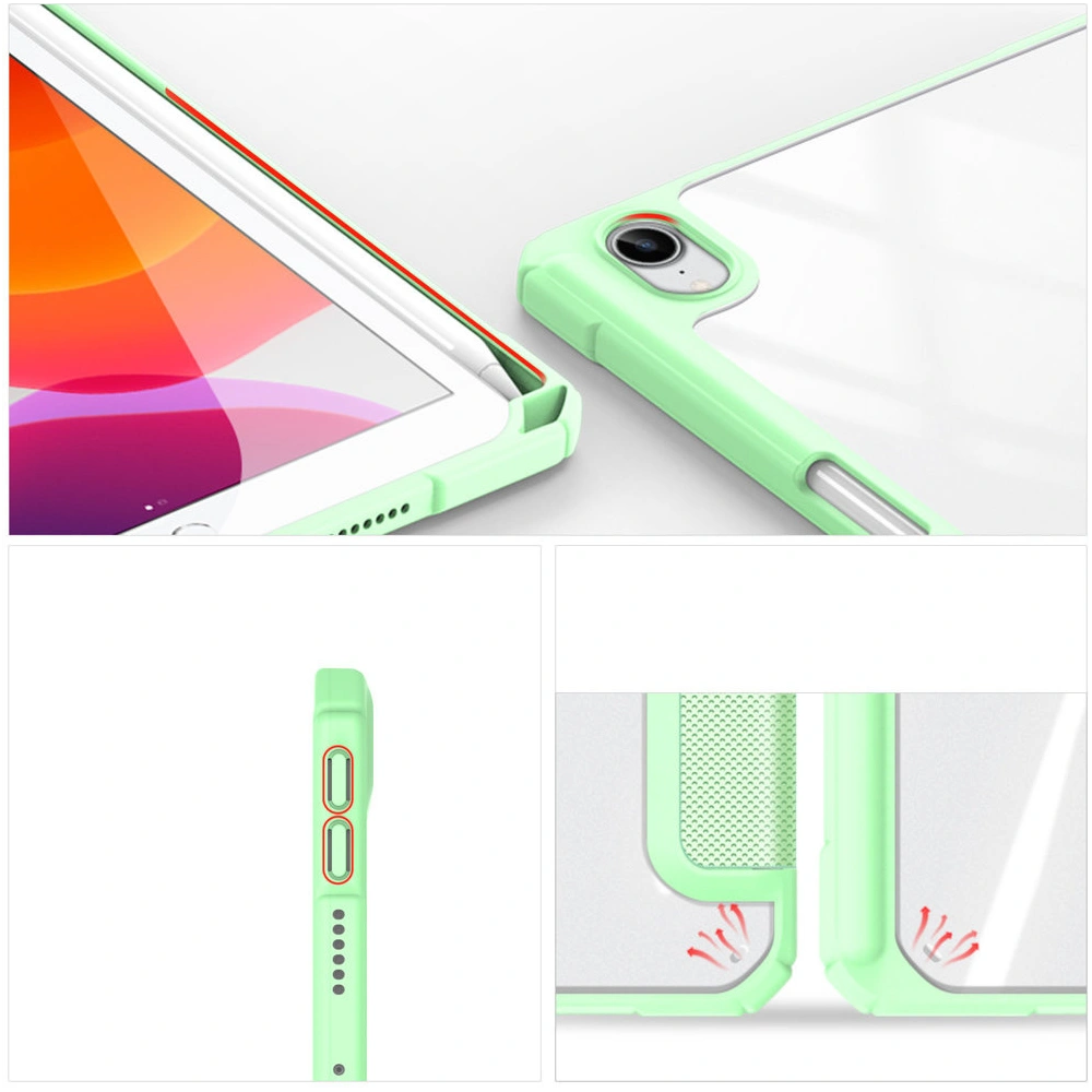 Wholesale Dux Ducis Toby Apple iPad mini 2021 (6. gen) / iPad mini 8.3" 2024 7gen Pencil holder green - DDS740 - {ean13} - Hurt