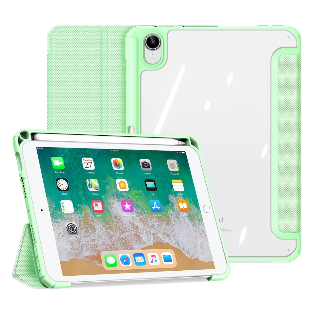 Wholesale Dux Ducis Toby Apple iPad mini 2021 (6. gen) / iPad mini 8.3" 2024 7gen Pencil holder green - DDS740 - {ean13} - Hurt