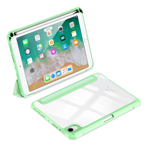 Etui Dux Ducis Toby Apple iPad mini 2021 (6. generacji) / iPad mini 8.3" 2024 (7. generacji) Pencil holder zielony